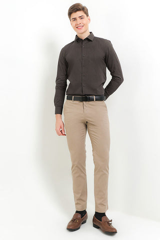 Cardinal Kemeja Lengan Panjang Slim Fit Pria F2348J03E