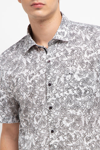 Cardinal Kemeja Lengan Pendek Semi Fit Pria F2497P01A