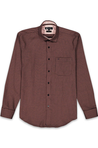 Cardinal Kemeja Lengan Panjang Slim Fit Pria F2498J10B