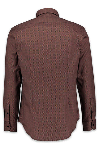 Cardinal Kemeja Lengan Panjang Slim Fit Pria F2498J10B