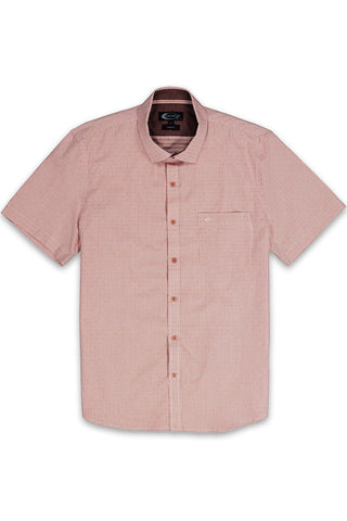 Cardinal Kemeja Lengan Pendek Slim Fit Pria F2500P10B