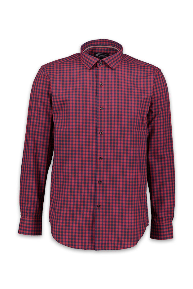 Cardinal Kemeja Lengan Panjang Slim Fit Pria F2521J11B