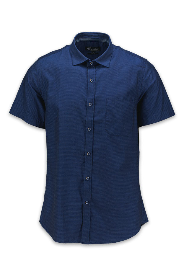 Cardinal Kemeja Lengan Pendek Slim Fit Pria F2554P02A