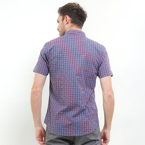 Cardinal Kemeja Lengan Pendek Slim Fit Pria F2585P02A