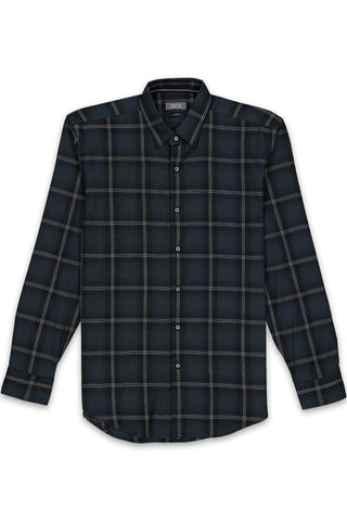 Cardinal Kemeja Lengan Panjang Slim Fit Pria F2637J02H