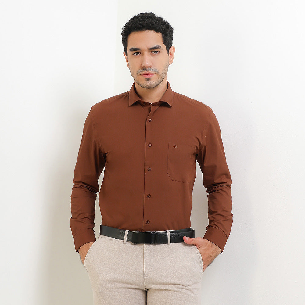 Cardinal Kemeja Lengan Panjang Slim Fit Pria F2647J11I