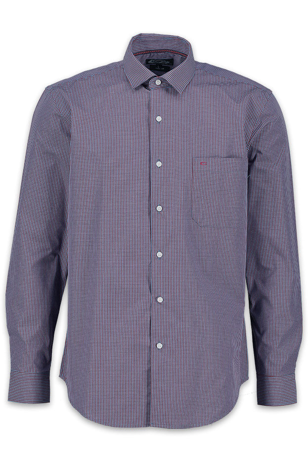 Cardinal Kemeja Lengan Panjang Slim Fit Pria Big Size F2650N11B