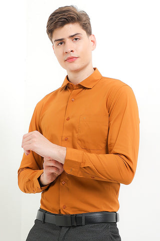 Cardinal Kemeja Lengan Panjang Slim Fit Pria F2652J03B