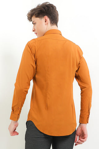Cardinal Kemeja Lengan Panjang Slim Fit Pria F2652J03B