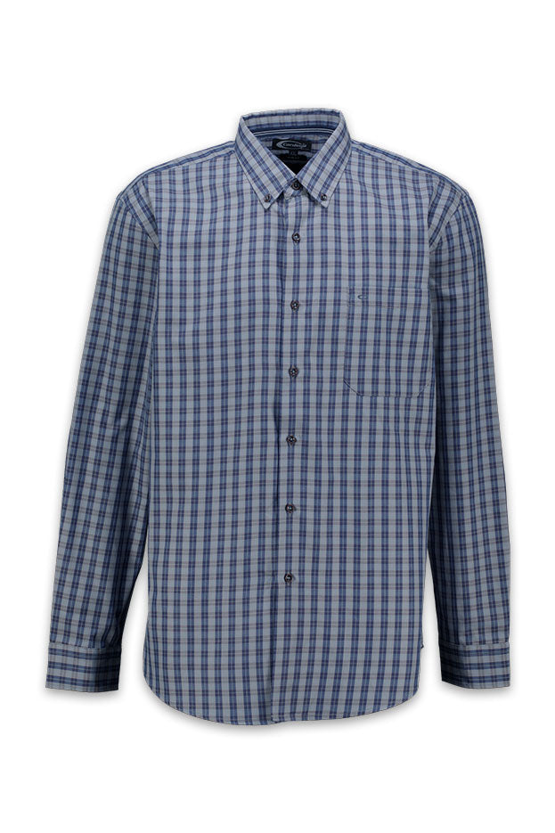 Cardinal Kemeja Lengan Panjang Slim Fit Pria Big Size F2655N04C