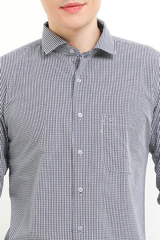 Cardinal Kemeja Lengan Panjang Slim Fit Pria F2661J04C