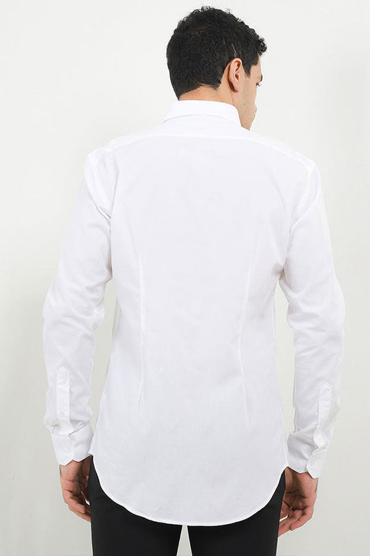Cardinal Kemeja Lengan Panjang Slim Fit Pria F2668J08A