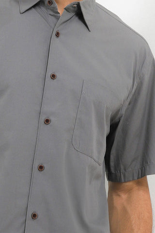 Cardinal Kemeja Lengan Pendek Slim Fit Pria F2675P04D