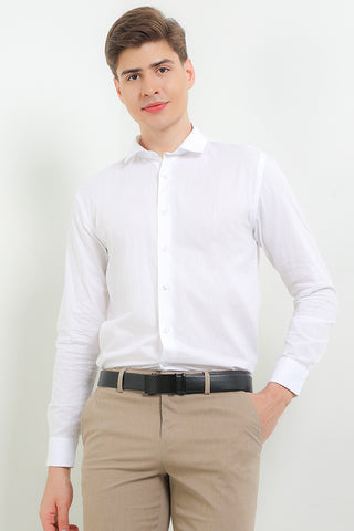 Cardinal Kemeja Lengan Panjang Slim Fit Pria F2676J08A