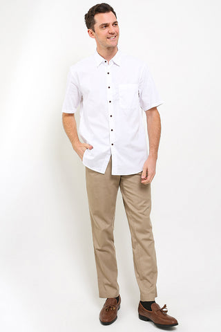 Cardinal Kemeja Lengan Panjang Slim Fit Pria F2681J08A