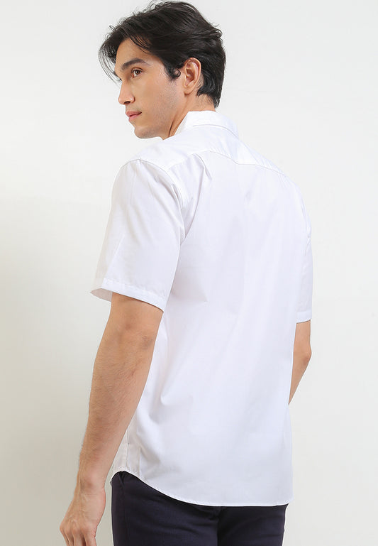 Cardinal Kemeja Slim Fit Lengan Pendek Pria F2692P08A