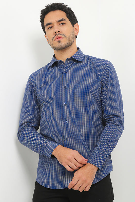 Cardinal Kemeja Lengan Panjang Slim Fit Pria F2697J02A