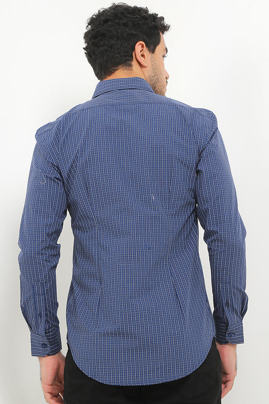 Cardinal Kemeja Lengan Panjang Slim Fit Pria F2697J02A