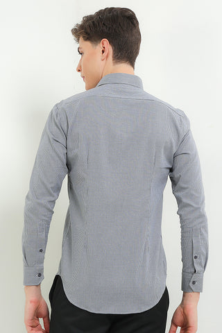 Cardinal Kemeja Lengan Panjang Slim Fit Pria F2706J04C