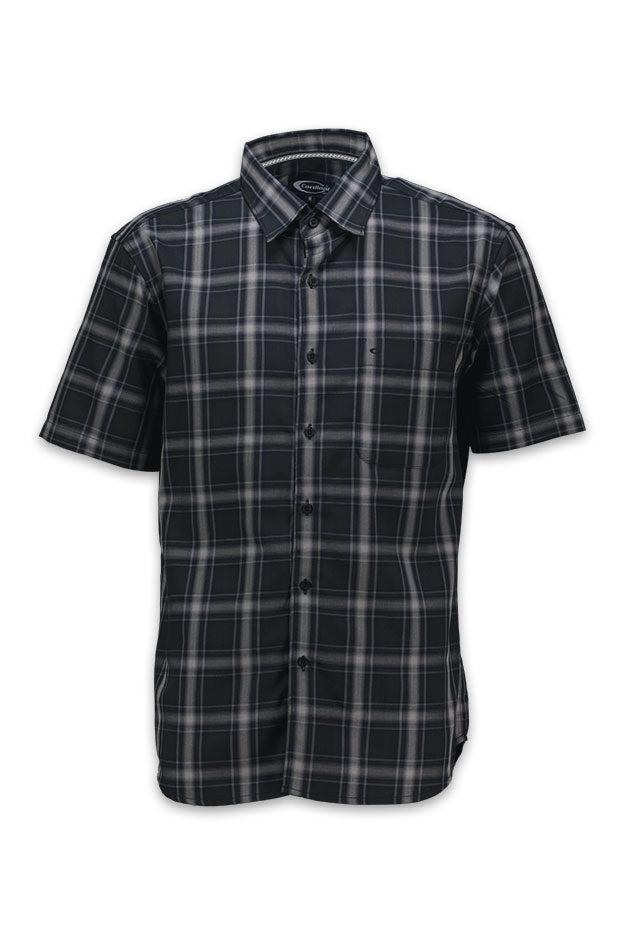 Cardinal Kemeja Lengan Pendek Slim Fit Pria F2715P03C