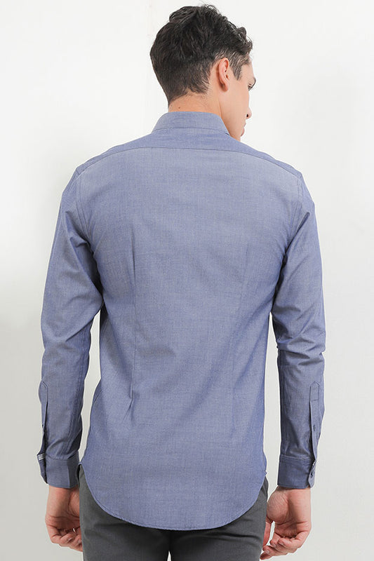 Cardinal Kemeja Lengan Panjang Slim Fit Pria F2730J02H