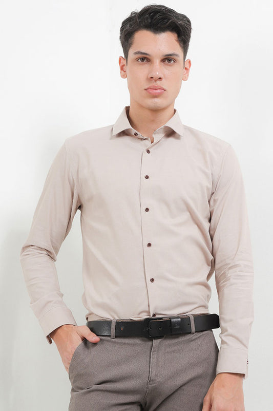 Cardinal Kemeja Lengan Panjang Slim Fit Pria F2731J03B