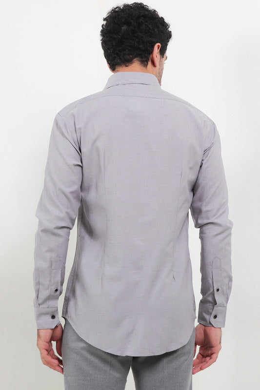 Cardinal Kemeja Lengan Panjang Slim Fit Pria F2733J04C