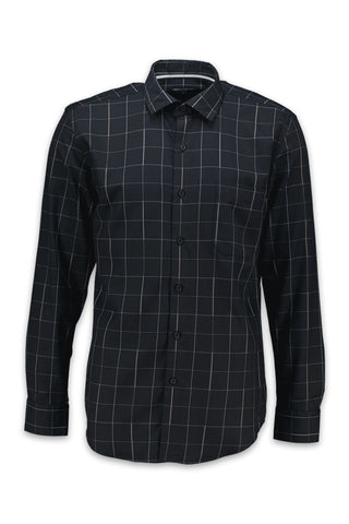 Cardinal Kemeja Lengan Panjang Slim Fit Pria F2734J01B