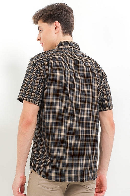Cardinal Men's Slim Fit Short Sleeve Shirt F2737P03C