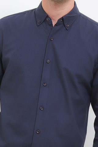 Cardinal Kemeja Lengan Panjang Slim Fit Pria F2742J02E