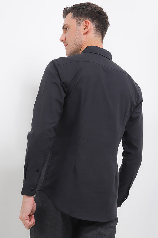 Cardinal Kemeja Lengan Panjang Slim Fit Pria F2744J01C