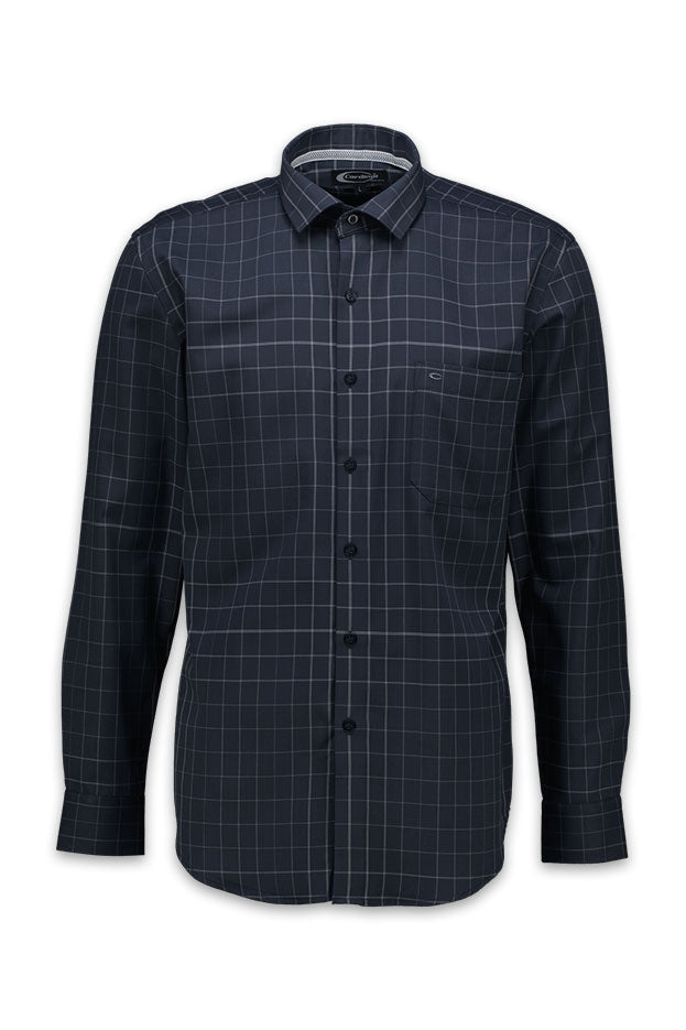 Cardinal Kemeja Lengan Panjang Slim Fit Pria F2747J04B