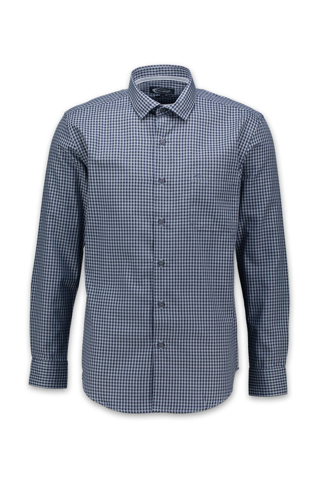 Cardinal Kemeja Lengan Panjang Slim Fit Pria Big Size F2755N04B