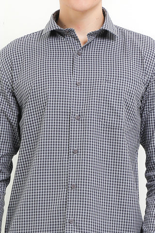 Cardinal Kemeja Lengan Panjang Slim Fit Pria F2755J04B