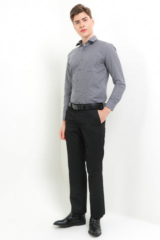 Cardinal Kemeja Lengan Panjang Slim Fit Pria F2755J04B