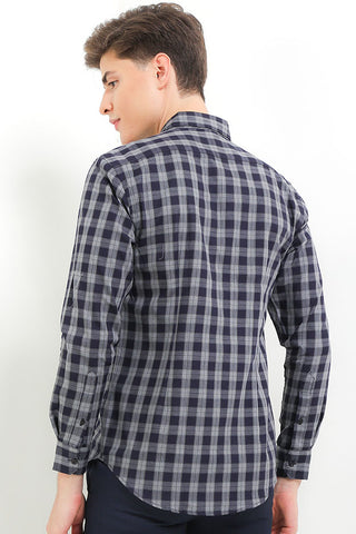 Cardinal Kemeja Lengan Panjang Slim Fit Pria F2757J02F