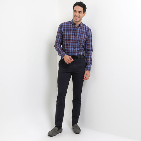 Cardinal Kemeja Lengan Panjang Slim Fit Pria F2758J02E