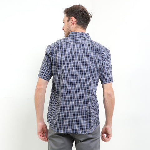 Cardinal Kemeja Lengan Pendek Slim Fit Pria F2759P04B
