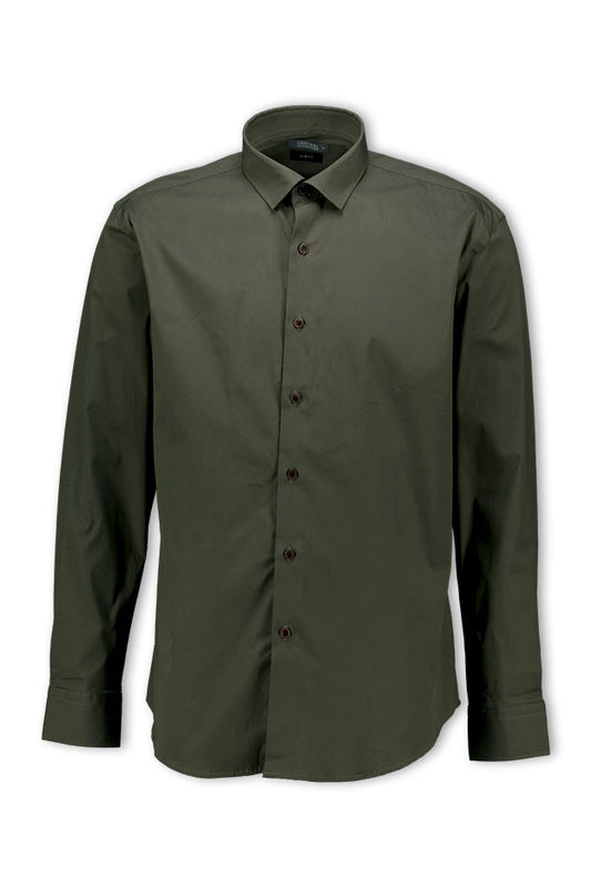 Cardinal Kemeja Lengan Panjang Slim Fit Pria F2762J06E