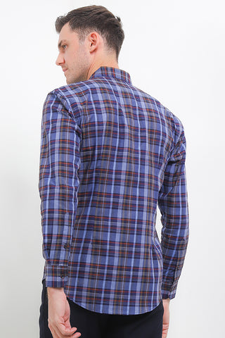 Cardinal Kemeja Lengan Panjang Slim Fit Pria F2764J02E