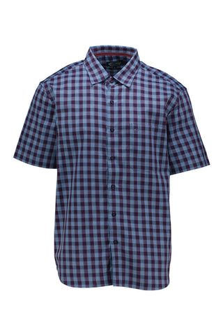 Cardinal Kemeja Lengan Pendek Slim Fit Pria F2774P11F