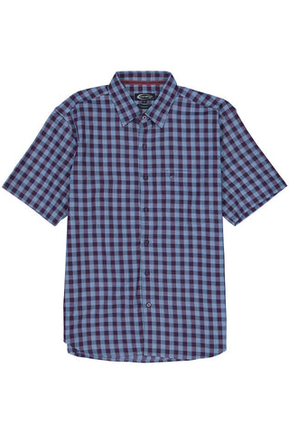 Cardinal Kemeja Lengan Pendek Slim Fit Pria F2774P11F