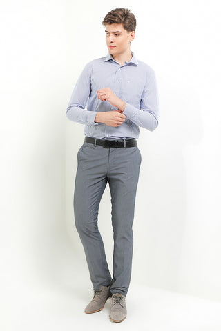 Cardinal Kemeja Lengan Panjang Slim Fit Pria F2800J02H