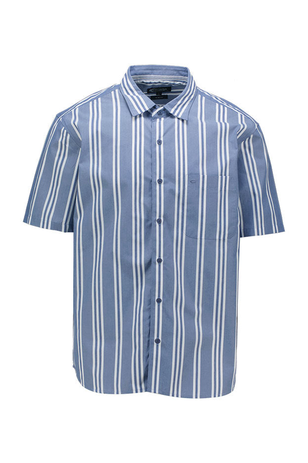 Cardinal Kemeja Lengan Pendek Slim Fit Pria F2802P04B