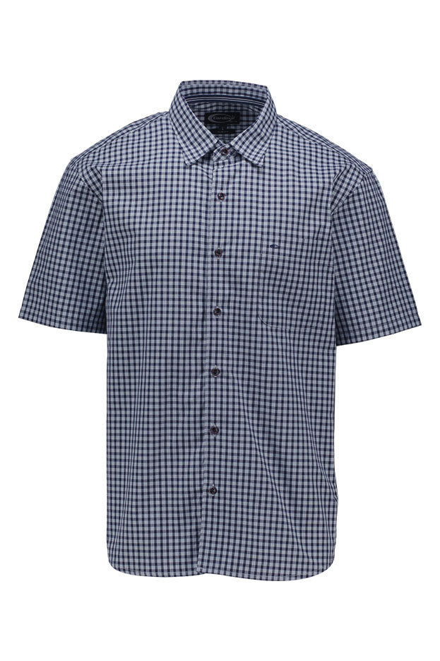 Cardinal Kemeja Lengan Pendek Slim Fit Pria F2806P02H