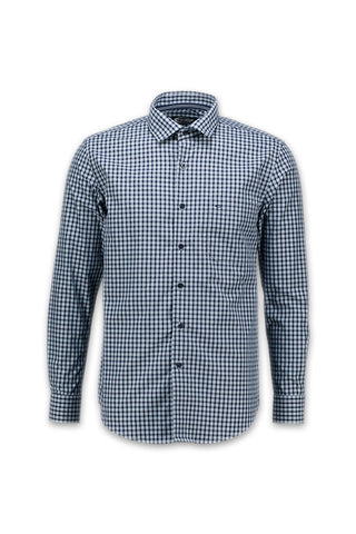 Cardinal Kemeja Lengan Panjang Slim Fit Pria F2808J02H