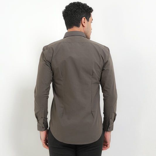 Cardinal Kemeja Lengan Panjang Slim Fit Pria F2815J04C