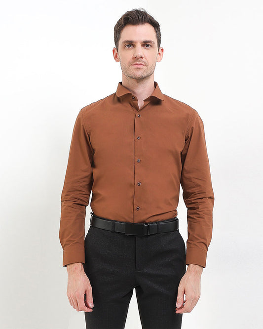 Cardinal Kemeja Lengan Panjang Slim Fit Pria F2818J03B