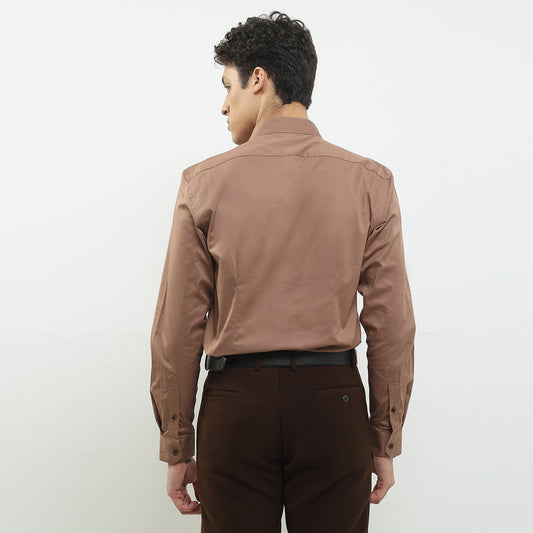 Cardinal Kemeja Lengan Panjang Slim Fit Pria F2824J03B