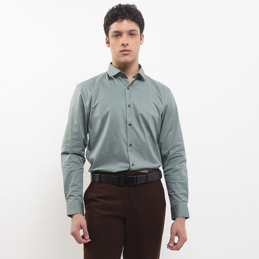 Cardinal Kemeja Lengan Panjang Slim Fit Pria F2827J06A